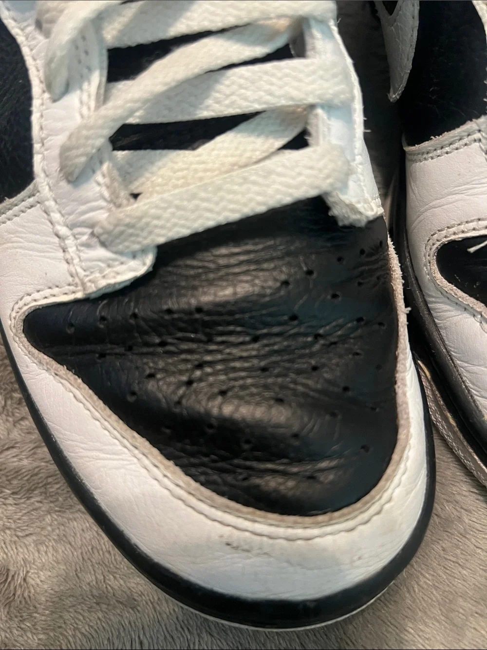 Nike Black & White Low-Top Reverse Panda Sneakers